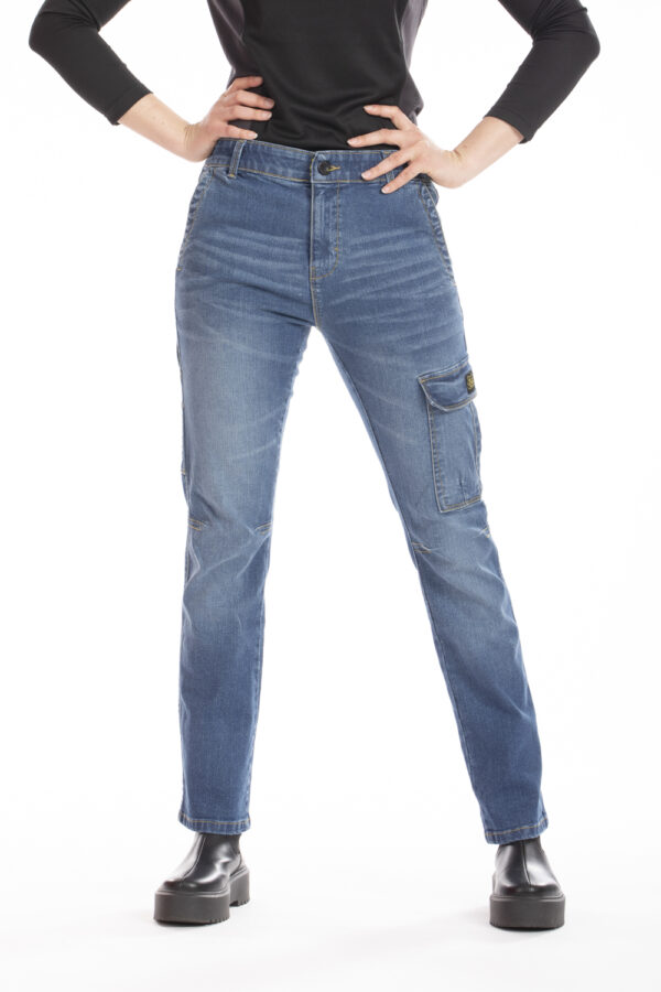 jeans da lavoro multitasche donna