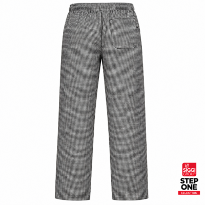 Pantalone da cucina sale e pepe SIGGI Step One vista frontale